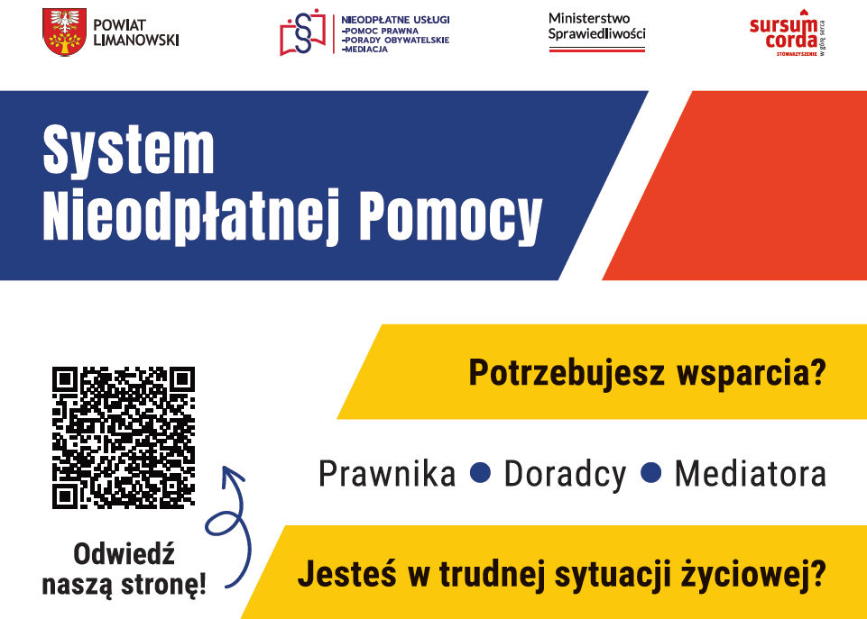 Nieodpłatna pomoc prawna, poradnictwo obywatelskie, mediacja oraz edukacja prawna w 2025 r.